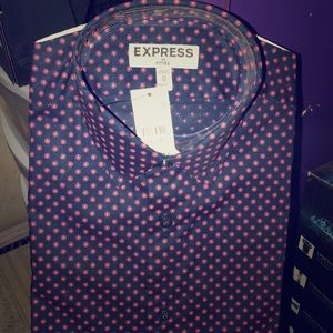 New xs express dress shirt